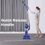 Eureka NEU182A PowerSpeed Lightweight Bagless Upright Vacuum Cleaner, Blue, Lite