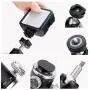 Camera Tripod Mini Ball Head with Cold Shoe - Metal Professional Panoramic Ballhead 360° Pan 90° Tilt Tripod Mount Adapter with 1/4'' Screw for DSLR Camera/Light Stand/Cell Phone/Monopod/Gopro Camera Tripod Mini Ball Head with Cold Shoe - Metal Professional Panoramic Ballhead 360° Pan 90° Tilt Tripod Mount Adapter with 1/4'' Screw for DSLR Camera/Light Stand/Cell Phone/Monopod/Gopro