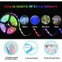 LED Strip Lights,UMICKOO Upgraded 10M/32.8feet Flexible Strip Light SMD 5050 RGB 300 LEDs with 44 Key Remote Controller, Multi-Color Changing Light Strips for Ceiling Bar Counter Cabinet Decoration