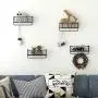 OROPY Entryway Mail Holder with Key Hooks, 10.8'' L×3.1'' W×6.1'' H, Wall Mounted Matte Black Metal Wire Mesh Storage Basket with 5 Hooks, Easy to Organize Letters, Magazines, Keys, Leashes for Entryway OROPY Entryway Mail Holder with Key Hooks, 10.8'' L×3.1'' W×6.1'' H, Wall Mounted Matte Black Metal Wire Mesh Storage Basket with 5 Hooks, Easy to Organize Letters, Magazines, Keys, Leashes for Entryway