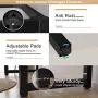 Tribesigns Modern Simple Style Computer Desk PC Laptop Study Table Office Desk Workstation for Home Office, Walnut + Black Leg Tribesigns Modern Simple Style Computer Desk PC Laptop Study Table Office Desk Workstation for Home Office, Walnut + Black Leg