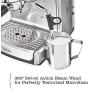 Brim 19 Bar Espresso Machine, Fast Heating Cappuccino, Americano, Latte and Espresso Maker, Milk Steamer and Frother, Removable Parts for Easy Cleaning, Stainless Steel