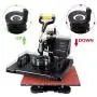 Seeutek Heat Press 5 in 1 Heat Press 12x15 inch Machine 360-Degree Swing Away Digital Sublimation Multifunction Combo for T Shirts Mugs Hat Plate Cap Seeutek Heat Press 5 in 1 Heat Press 12x15 inch Machine 360-Degree Swing Away Digital Sublimation Multifunction Combo for T Shirts Mugs Hat Plate Cap