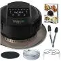 Air Fryer Lid for Instant Pot 6 Qt or 8 Qt Pressure Cooker - Crunch Lid - for Air Fryer Cooking - Extra Accessories are included - Fits for Electric Pressure Cooker and Metal Pot, 1000W, 120V