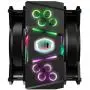 Cooler Master MasterAir MA410M Addressable RGB CPU Air Cooler w/ Independently LEDs, 4 Continuous Direct Contact 2.0 Heatpipes, Aluminum Fins, Push-Pull, Dual MF120R 120mm Fans, AMD Ryzen/Intel1151 Cooler Master MasterAir MA410M Addressable RGB CPU Air Cooler w/ Independently LEDs, 4 Continuous Direct Contact 2.0 Heatpipes, Aluminum Fins, Push-Pull, Dual MF120R 120mm Fans, AMD Ryzen/Intel1151