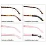 Eyeglasses Temple Sleeve Antiskid Spectacles Soft Silicone Comfortabl Eyeglasses Temple Sleeve Antiskid Spectacles Soft Silicone Comfortabl