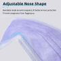 Bigox Face Mask Purple 50Pcs