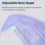 Bigox Face Mask Purple 50Pcs Bigox Face Mask Purple 50Pcs