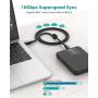 USB C to USB C 3.1 Gen 2 Cable 10Gbps Data Transfer, NIMASO 4K Video Output Monitor Cable 100W PD Fast Charging Compatible with Thunderbolt 3, MacBook Pro, iPad Pro, Galaxy S21, Google Pixel - 3.3FT