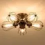 Vintage Ceiling Light Industrial Semi-Flush Mount Ceiling Light Metal Fixtures Painted Finish; Moonkist (with 5 Light) (Bronze) Vintage Ceiling Light Industrial Semi-Flush Mount Ceiling Light Metal Fixtures Painted Finish; Moonkist (with 5 Light) (Bronze)