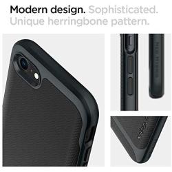 Spigen Neo Hybrid Designed for iPhone SE 2020 Case/Designed for iPhone 8 Case (2017) / Designed for iPhone 7 Case (2016) - Metal Slate