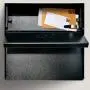 Mail Boss 7162 Metro, Black High Capacity Wall Mounted Locking Security Mailbox,Medium Mail Boss 7162 Metro, Black High Capacity Wall Mounted Locking Security Mailbox,Medium