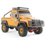 RGT RC Crawler 1:16 4wd RC Car Metal Gear Off Road Truck RC Rock Crawler 136161 Hobby Crawler RTR 4x4 Waterproof RC Toy (Yellow)