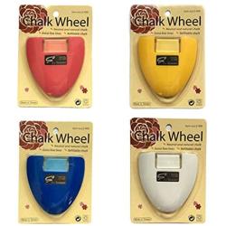 YEQIN Chalk Wheel Fabric Marker Tailors Chalk DIY Sewing Parts (Red)