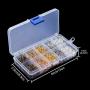PP OPOUNT 1128 Pieces Earring Making Supplies Kit with Earring Hooks, Jump Rings, Pliers, Tweezers, Jump Ring Opener for Earrings Making and Repairring (Assorted Colors)