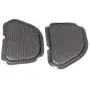 XMMT Black Metal Fairing Mesh Front Speaker Grills Cover Trim Replacement For Harley Road Glide FLTR 1998-2013