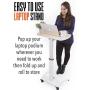 Stand Steady Multifunctional Podium | Lectern | Laptop Stand | Mobile Workstation! Excellent use for classrooms, Offices, and Home!