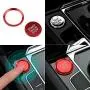 LECART 2Pcs Red Car Engine Start Stop Push Button Cover Trim Stickers Engine Start Stop Button Scratch Protector Metal Decal Sticker for VW CC Passat B8 Jetta 2017 2018 2019 (not fit Before 2017) LECART 2Pcs Red Car Engine Start Stop Push Button Cover Trim Stickers Engine Start Stop Button Scratch Protector Metal Decal Sticker for VW CC Passat B8 Jetta 2017 2018 2019 (not fit Before 2017)