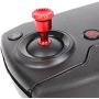 Tineer Remote Controller Parts, 1 Pair CNC Aluminum Transmitter Joystick Thumb Stick Non-Slip Rocker for DJI Mavic Air Drone (Red)