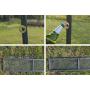 Feelway BBQ Canopy Outdoor Barbecue Grill Metal Gazebo W/ Lights 2-Tier