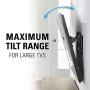 Sanus Advanced Tilt Premium TV Wall Mount for 46” – 90” Flat-Panel TVs - VLT6-B1