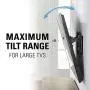Sanus Advanced Tilt Premium TV Wall Mount for 46” – 90” Flat-Panel TVs - VLT6-B1 Sanus Advanced Tilt Premium TV Wall Mount for 46” – 90” Flat-Panel TVs - VLT6-B1
