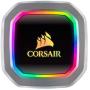 Corsair H100i RGB PLATINUM AIO Liquid CPU Cooler,240mm,Dual ML120 PRO RGB PWM Fans,Intel 115x/2066,AMD AM4/TR4