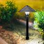 Outdoor Landscape Lighting Low Voltage Garden Landscape Lights Pathway Lights Yard Lights Driveway Lights, Aluminum Construction Waterproof 12V 3W 3000K Warm-Yellow Light（4-Pack）
