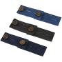 TOODOO 9 Pieces Waist Extender with Metal Button for Pants, Jeans, Trousers and Skirt (Black, Blue and Deep Blue)