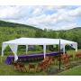 Quictent 10 x 30 Party Tent Gazebo Wedding Canopy BBQ Shelter Pavilion with Removable Sidewalls & Elegant Church
