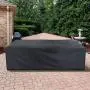 PHI VILLA Outdoor Rattan Sectional Sofa- Patio Wicker Furniture Set (6-Piece 3)