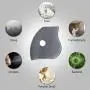 PM2.5 Filters Active Carbon Filters for Mesh or Neoprene Mask,5 Layers Replacement Parts,11 Pack + 4 Exhaust Valves