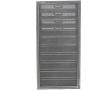 Mind Reader 10CABMESH-SIL Storage Organizer, Heavy Duty Multi-Purpose, Silver 10 Drawer