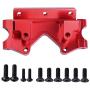 Aluminum Front Bulkhead for Traxxas 2WD Slash Rustler VXL Stampede Bandit 1/10 Truck, Upgrade Parts 2530 2530A, Red