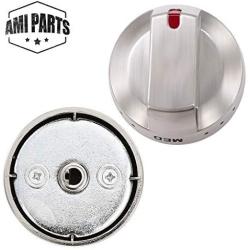 AMI PARTS DG64-00473A Range Burner Dial Knob Range Oven Knob Replacement for Samsung Gas Range NX58F5700WS NX58K7850SS NX58H5600SS NX58J7750SS NX58H5650WS NX58M6850SS