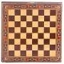 GiftHome Medieval British Army Metal Chess Set for Adults, Handmade Pieces and Natural Solid Wooden Chess Board with Pearl Design Around Board and Storage Inside King 2,75 inc GiftHome Medieval British Army Metal Chess Set for Adults, Handmade Pieces and Natural Solid Wooden Chess Board with Pearl Design Around Board and Storage Inside King 2,75 inc