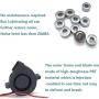 Jienk 4PCS 50mm Brushless Blower Fan DC 24V 5015 Dual Ball Bearing 50x15mm Cooling Fan for Part Cooling 3D Printer Heat Sink