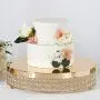 Efavormart Gold Grand Wedding Beaded Crystal Metal Cake Centerpiece Stand Wedding Party Rise Cake Display Stand - 15.5'' Diameter Efavormart Gold Grand Wedding Beaded Crystal Metal Cake Centerpiece Stand Wedding Party Rise Cake Display Stand - 15.5'' Diameter