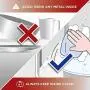 Toshiba EM131A5C-SS Microwave Oven with Smart Sensor, Easy Clean Interior, ECO Mode and Sound On/Off, 1.2 Cu. ft, Stainless Steel