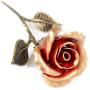 Hand Forged Iron Rose - Romantic Metal Gift of Everlasting Love