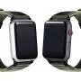 Maxjoy Compatible with Apple Watch Band, 38mm 40mm Nylon Strap Replacement Bands with Metal Clasp Compatible with Apple iWatch SE Series 6 5 4 3 2 1 Sport & Edition, Army Green