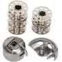 HEEPDD Bobbin Case, Bobbins Bobbin Case Shuttle Hook Set Household Sewing Machine Parts for Old Style Household Sewing Machine HEEPDD Bobbin Case, Bobbins Bobbin Case Shuttle Hook Set Household Sewing Machine Parts for Old Style Household Sewing Machine