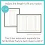 Toddleroo by North States 46.8'' wide Tall & Wide Portico Arch Baby Gate: Heavy duty metal gate thats both extra wide and extra tall. Pressure Mount. Fits 28.2''-46.8'' wide (36'' tall, Warm White) Toddleroo by North States 46.8'' wide Tall & Wide Portico Arch Baby Gate: Heavy duty metal gate thats both extra wide and extra tall. Pressure Mount. Fits 28.2''-46.8'' wide (36'' tall, Warm White)