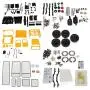 YU-NIYUT Climbing Off-Road Truck Car DIY Parts for W.P.L C34 KIT Version Metal 1:16 FJ40 4WD DIY RC Vehicle Modification Fun for Adults and Kids