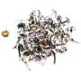 Fityle 50 Pieces Mini Round Rhinestone Head 7mm Metal Brad Paper Fastener Embellishments for Kids Card Making Scrapbooking Art Crafts