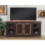 Martin Svensson Home Santa Fe 70'' TV Stand | Antique Black & Aged Distressed Pine