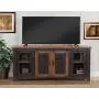 Martin Svensson Home Santa Fe 70'' TV Stand | Antique Black & Aged Distressed Pine