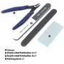 Rustark 21Pcs Modeler Basic Tools Craft Set Hobby Building Tools Kit for Gundam Car Model Building Rustark 21Pcs Modeler Basic Tools Craft Set Hobby Building Tools Kit for Gundam Car Model Building