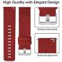 Maledan Compatible with Versa Bands and Versa 2 Bands Women Men, Woven Fabric Accessories Strap Wrist Band Replacement for Versa 2/Versa/Versa Lite/Versa Special Edition