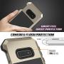 Punkcase S10e Metal Case, Heavy Duty Military Grade Armor Cover [Shockproof] Full Body Hard Aluminum & TPU Hybrid Design [High Impact Bumper] Compatible W/Samsung Galaxy S10e Edge (Gold)